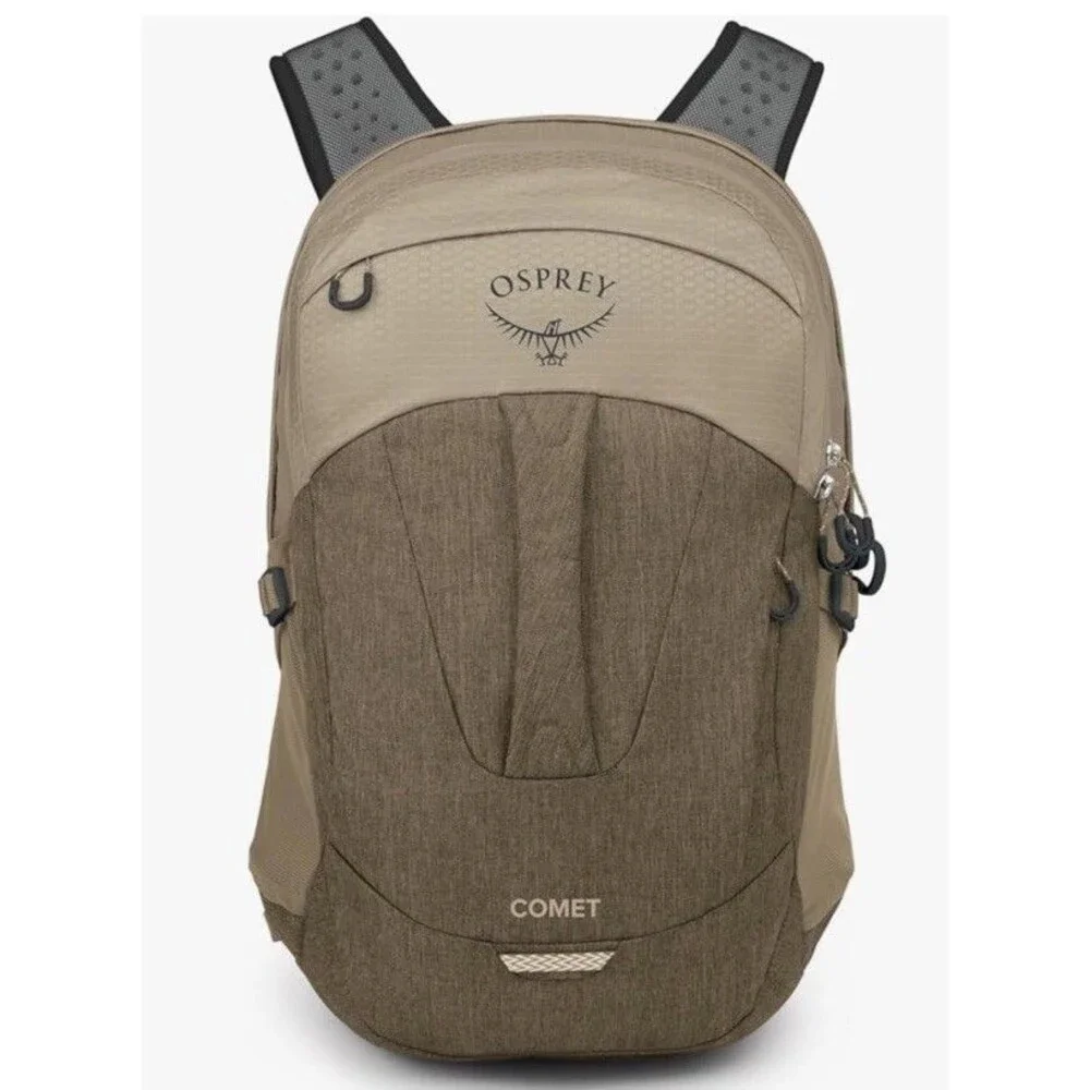 Osprey Comet Laptop Backpack 30L Alpaca Tan Latte Brown Heather Travel Pack